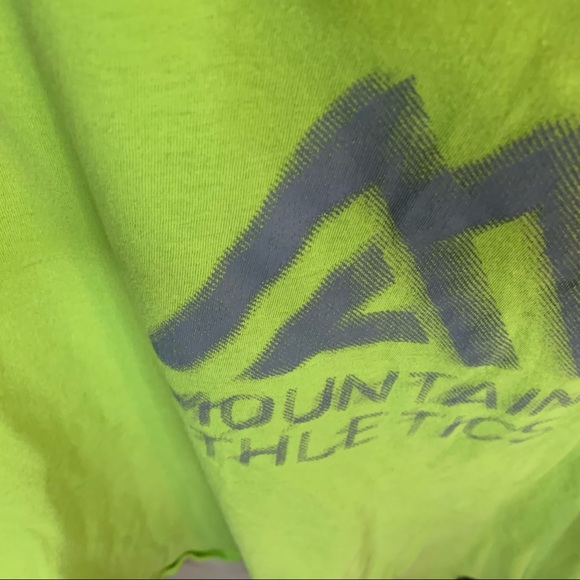 The North Face Men's Short Sleeve T-Shirt Mountain Athletics Green Size Medium - Picture 4 of 9